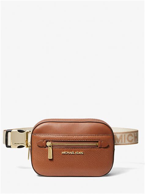 michael michael kors michael kors speed clip leather belt bag|Michael Kors belt bag men.